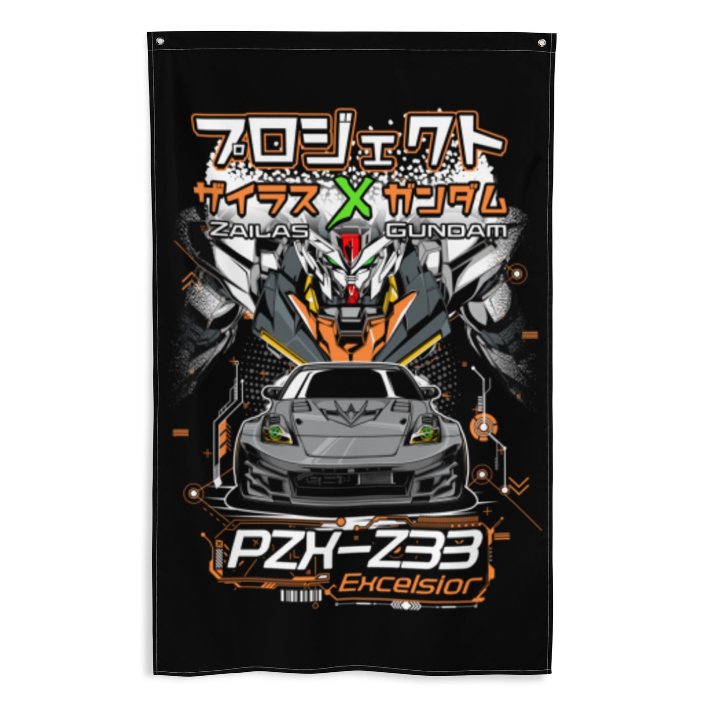 Project Zailas Excelsior: Zailas X Gundam Flag