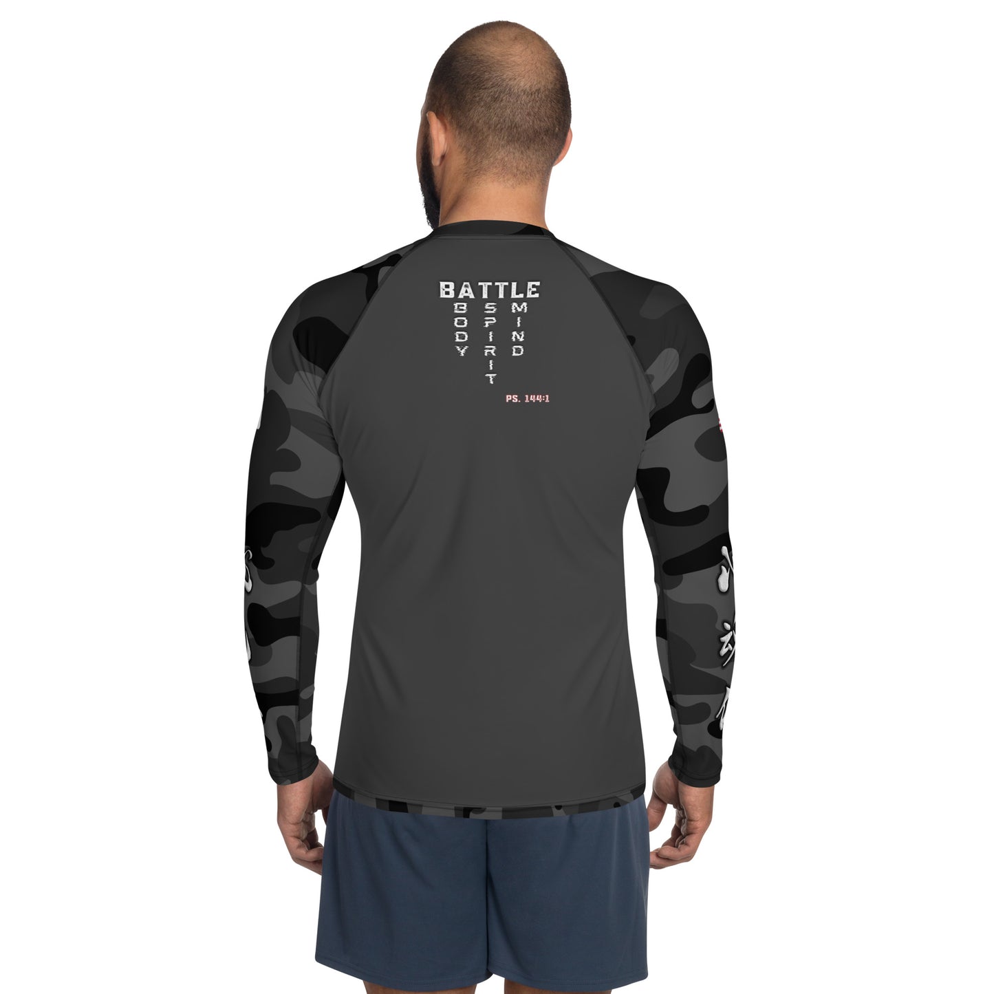 B:BSM Genesis Men's Rash Guard (Dark Variant)