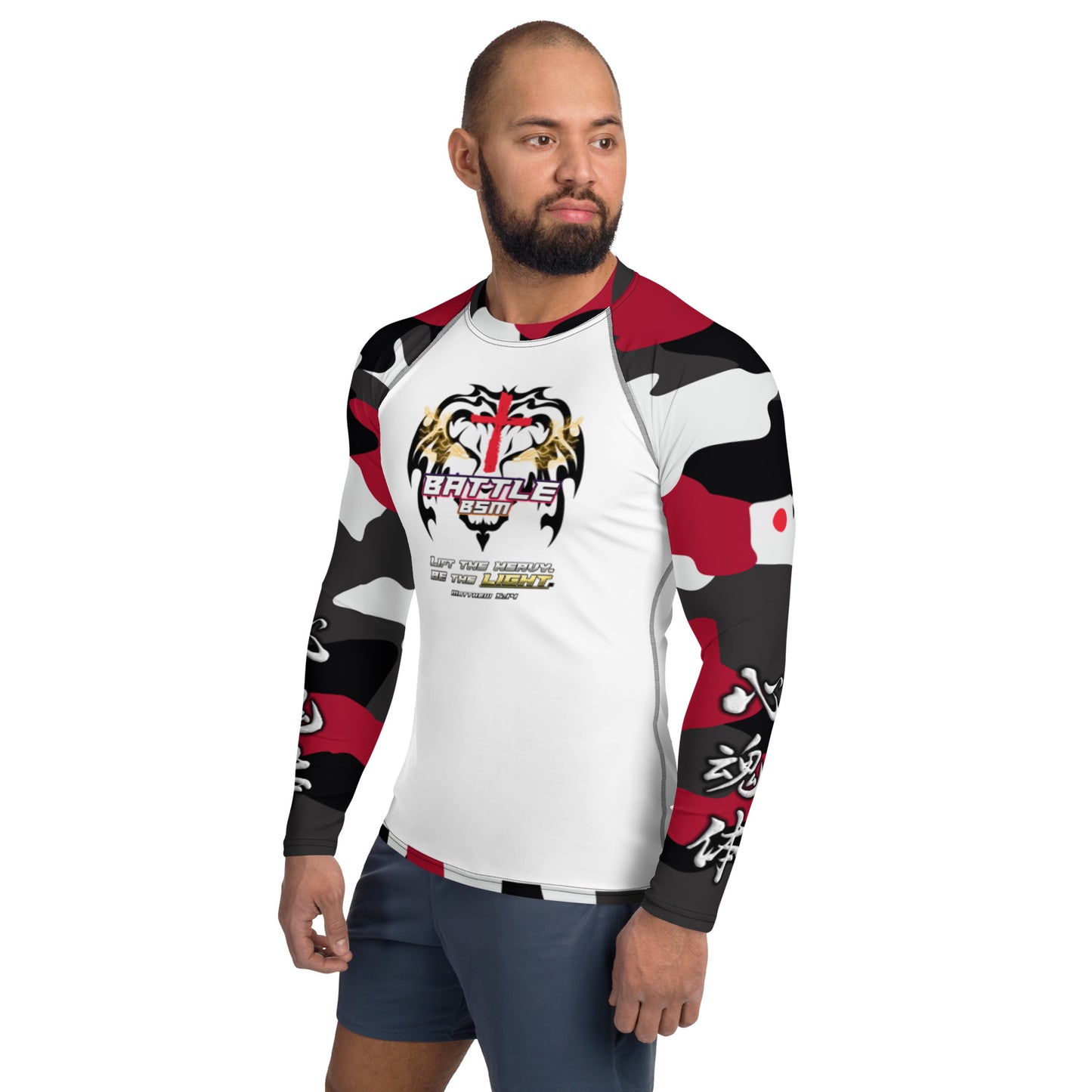 B:BSM Genesis Men's Rash Guard (Light Variant)