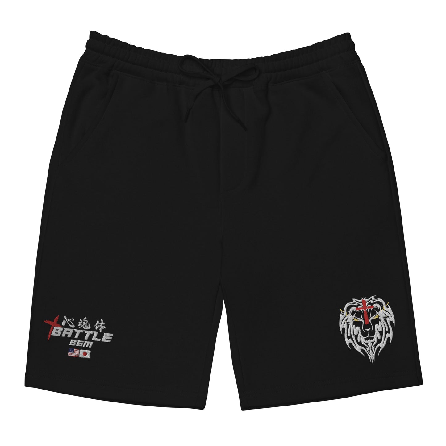 B:BSM Genesis Men's fleece shorts