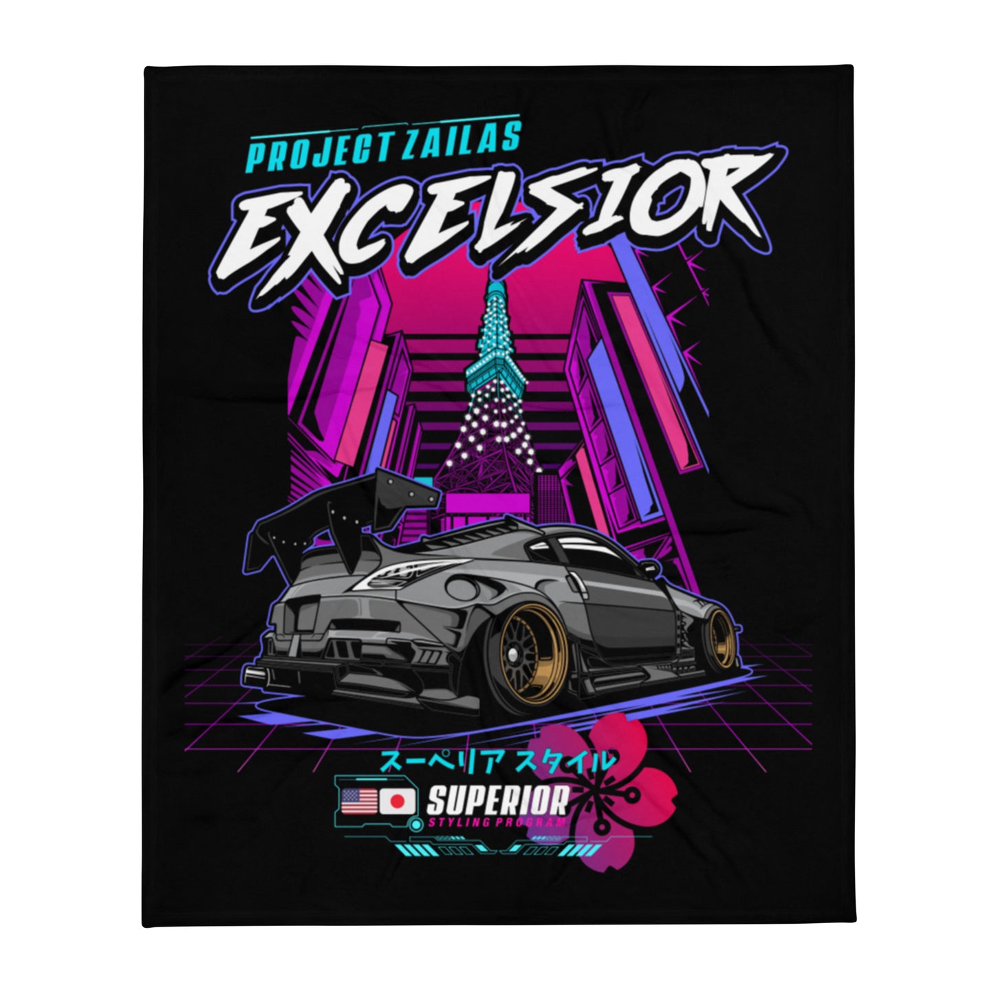 Project Zailas Excelsior: Cyber Tokyo Blanket