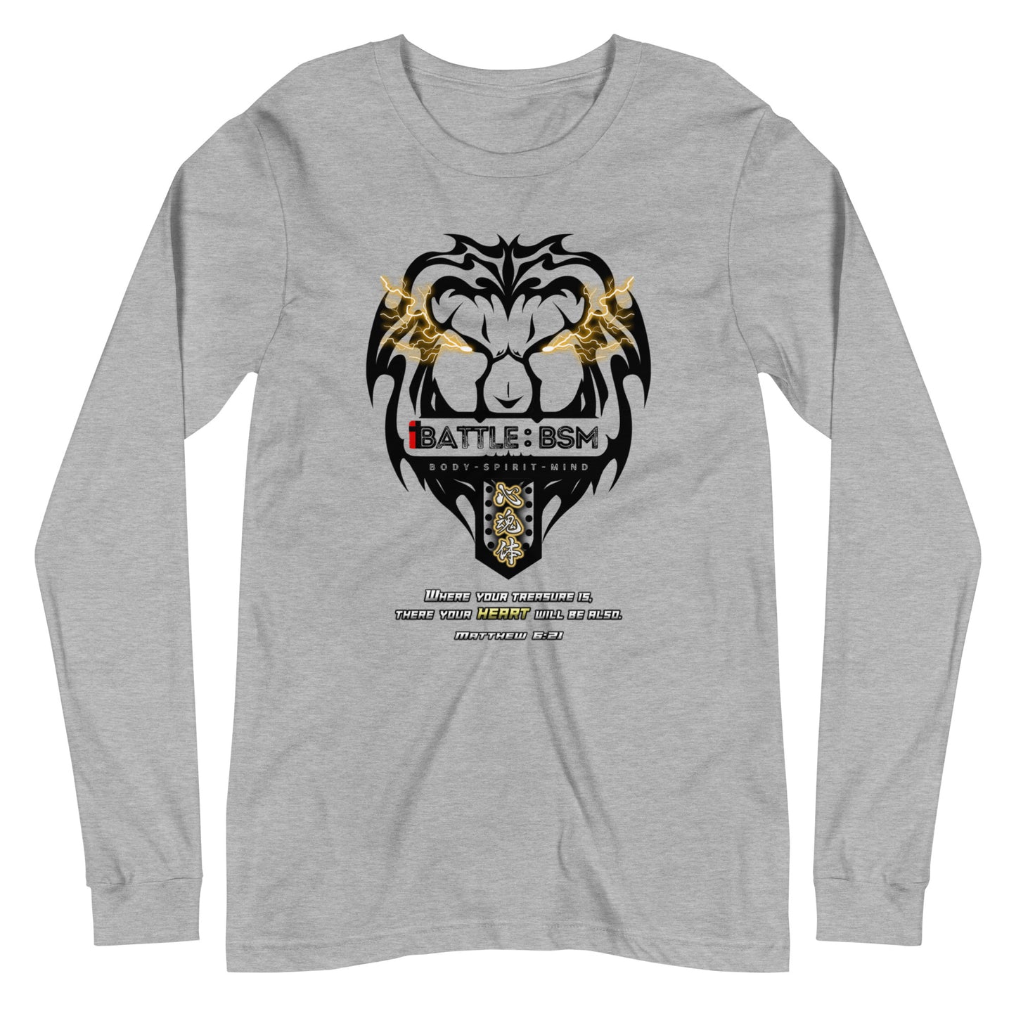 B:BSM Genesis Origin Lion Logo Long Sleeve Tee