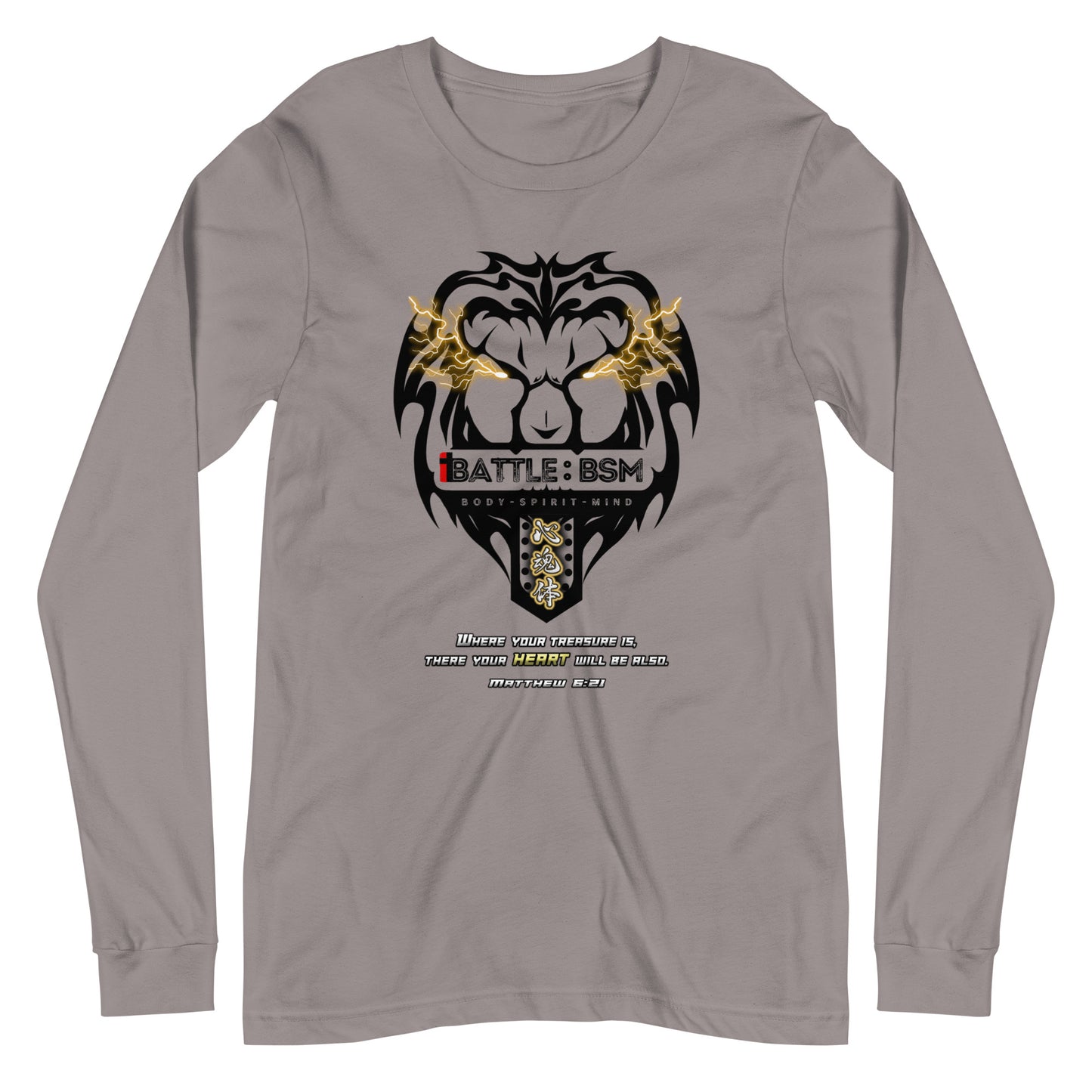 B:BSM Genesis Origin Lion Logo Long Sleeve Tee