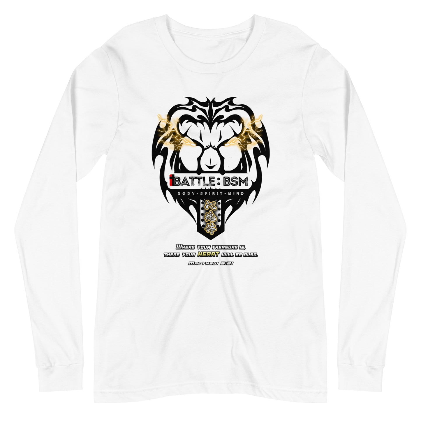 B:BSM Genesis Origin Lion Logo Long Sleeve Tee